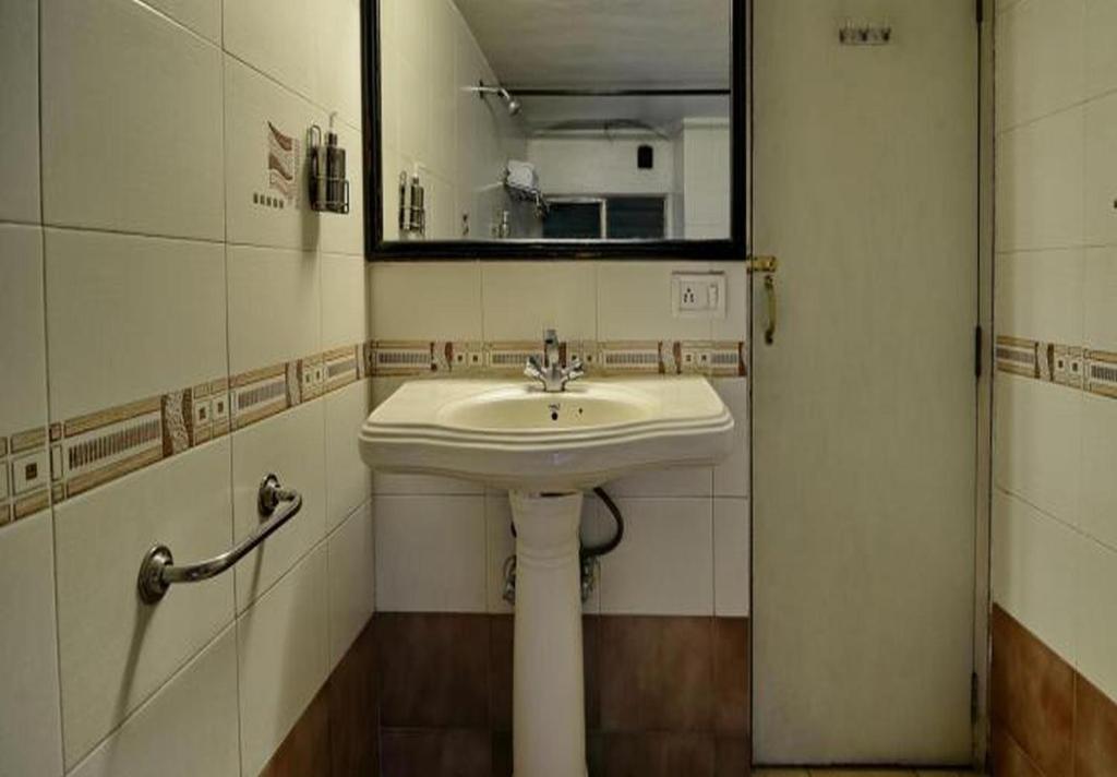 Koupelna v ubytování Hotel Ritz