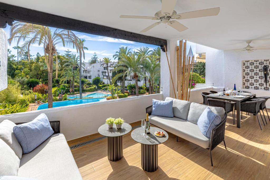 Luxurious apartment in Puente Romano, Marbella (Golden Mile)
