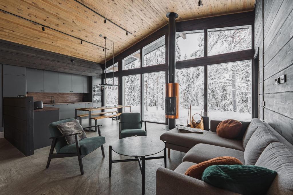 Et opholdsområde på Ylläs-Ukko