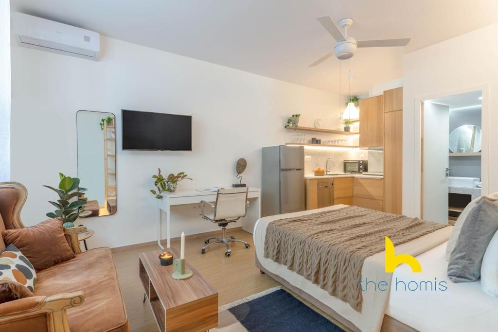 Kypseli's Dreamy Studio Your Cosy Greek Oasis!