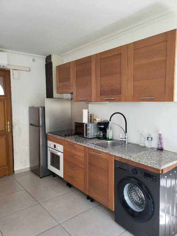 Dapur atau dapur kecil di Villa Cornetti