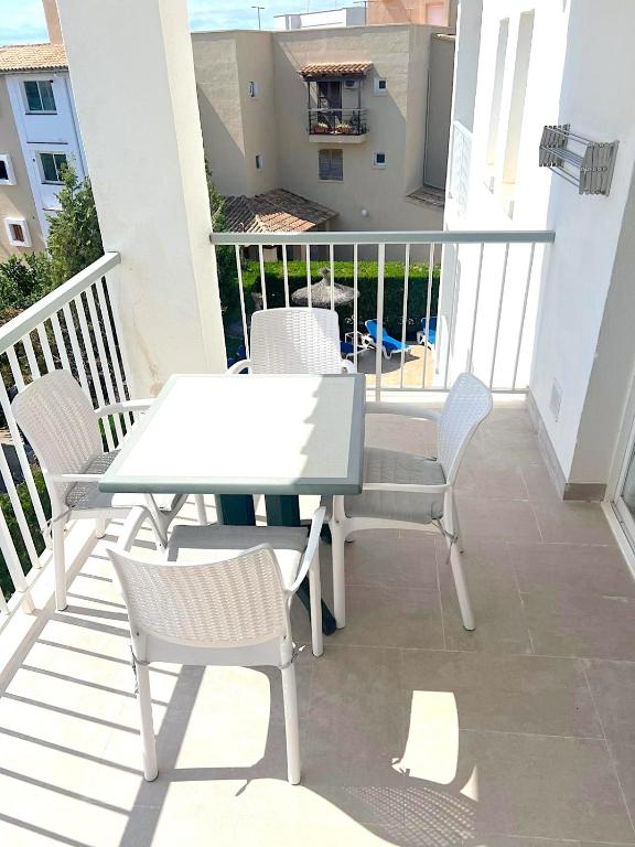 Villa Alexia Apartments Complex 2BR 9min to Sea 5min to Town AT1833 - 带阳台的两卧室公寓（一楼）