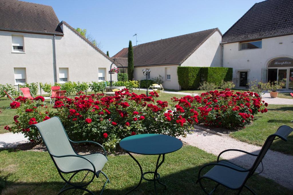 Zahrada ubytování Hotel l'Orée Des Vignes