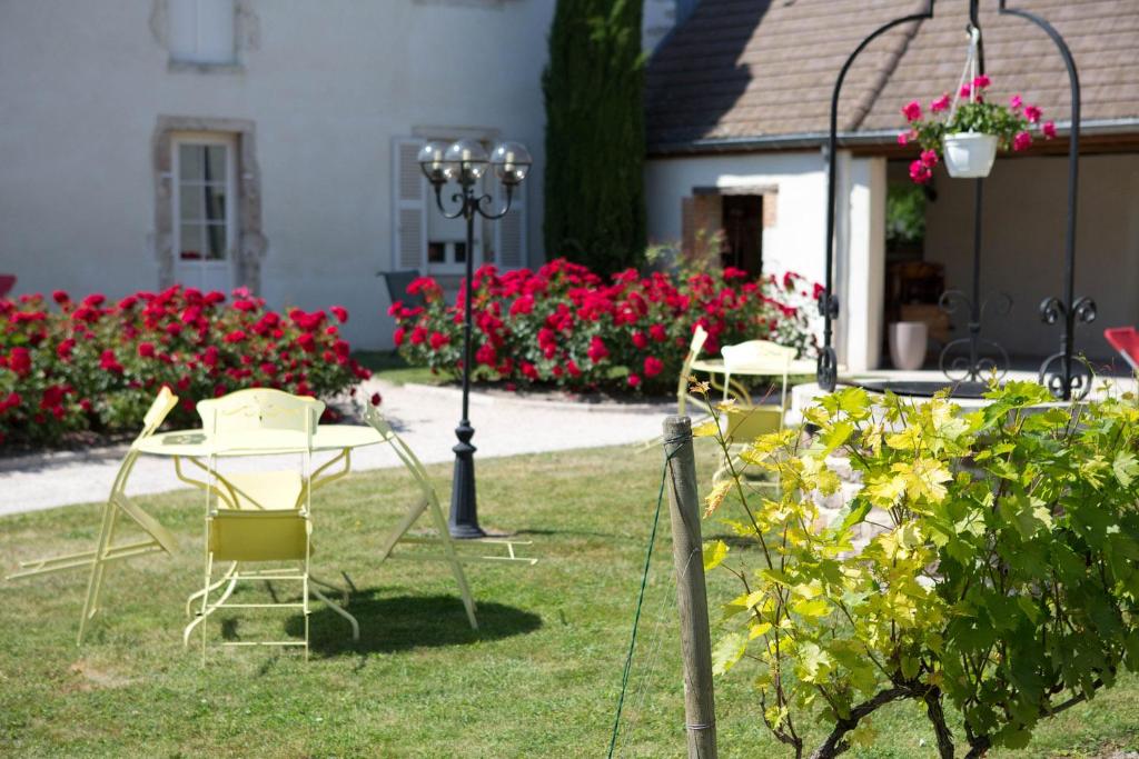 Zahrada ubytování Hotel l'Orée Des Vignes