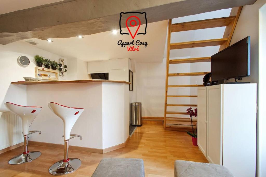 Cuina o zona de cuina de AppartCosy 02