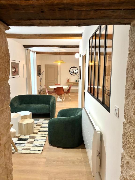 Appartement de 60 m2 avec 2 chambres et place de parking, Dijon cœur de ville