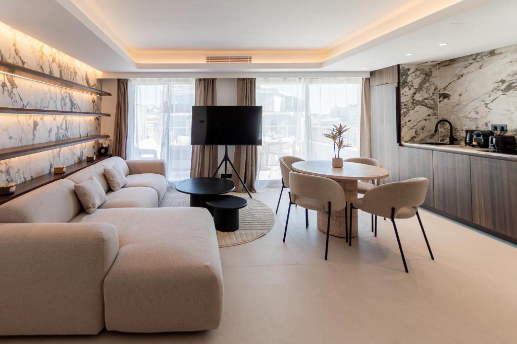 Terrasse Vue Mer - 2BR - Parking - Croisette 50m