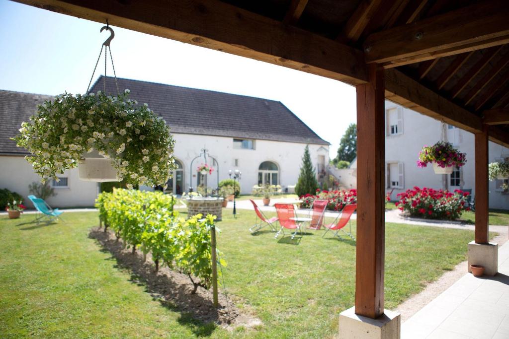 Zahrada ubytování Hotel l'Orée Des Vignes