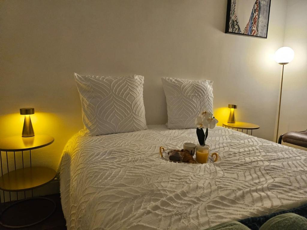 Llit o llits en una habitació de Chez Anna