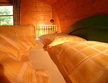 Posteľ alebo postele v izbe v ubytovaní Appartement Ramsau, Haus Fichte