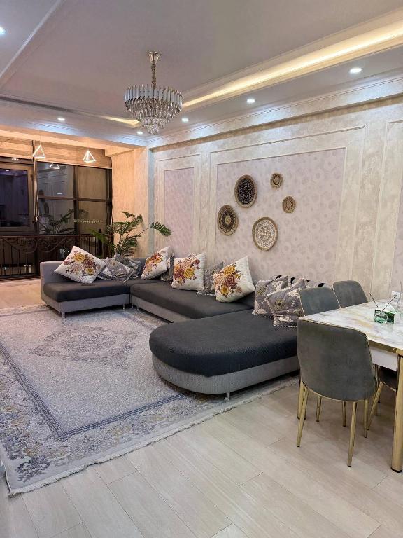 Posezení v ubytování DownTown