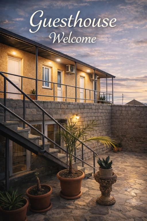 Balkon atau teras di Welcome