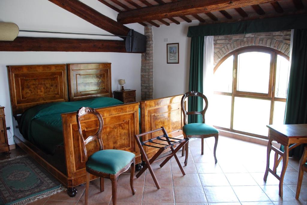 Posedenie v ubytovaní Agriturismo-R&B Corte dei Gioghi