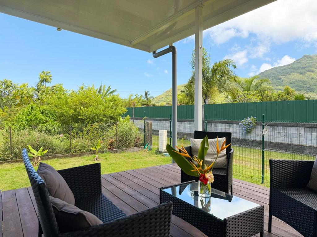 Quiet house - great mountain view - photo 5 - Moorea, Polynésie