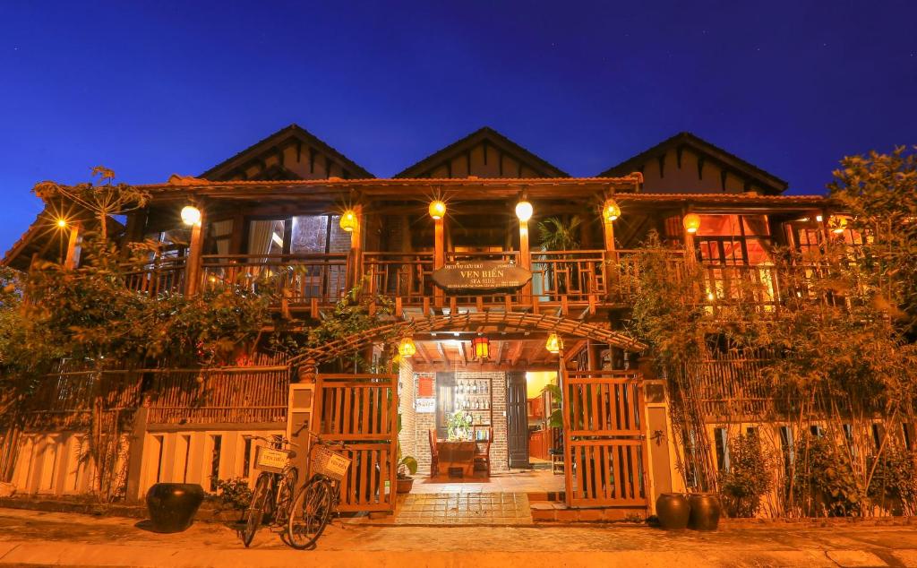 Mặt tiền/cổng chính của Seaside An Bang Homestay