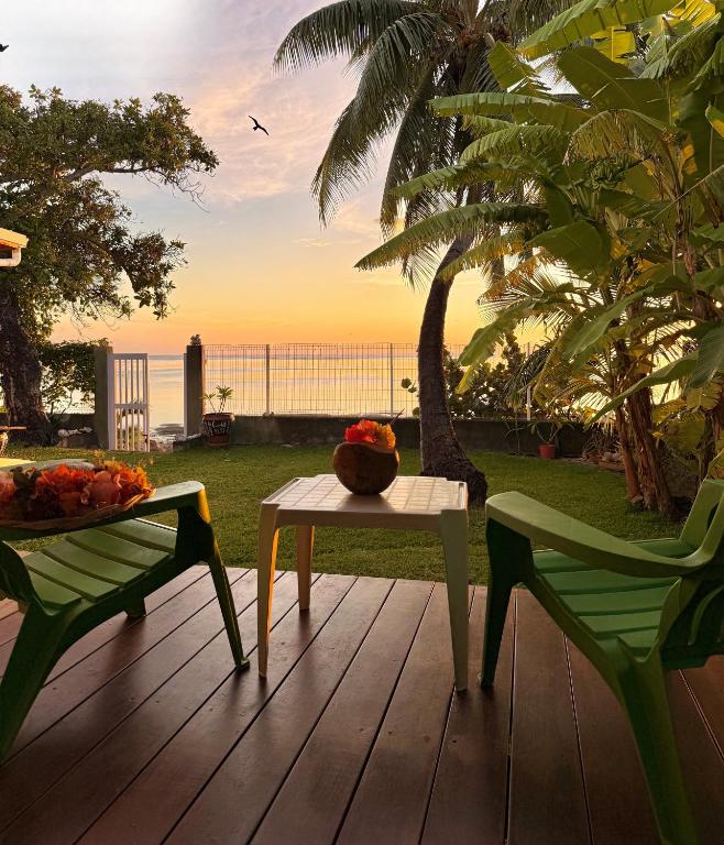 Coco Fare Beach Tahiti - hébergement à Tahiti