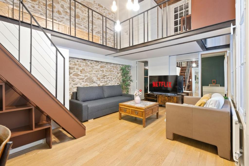 Quartier Musée du Louvre - 2 Bedroom Apartment Free NetFlix