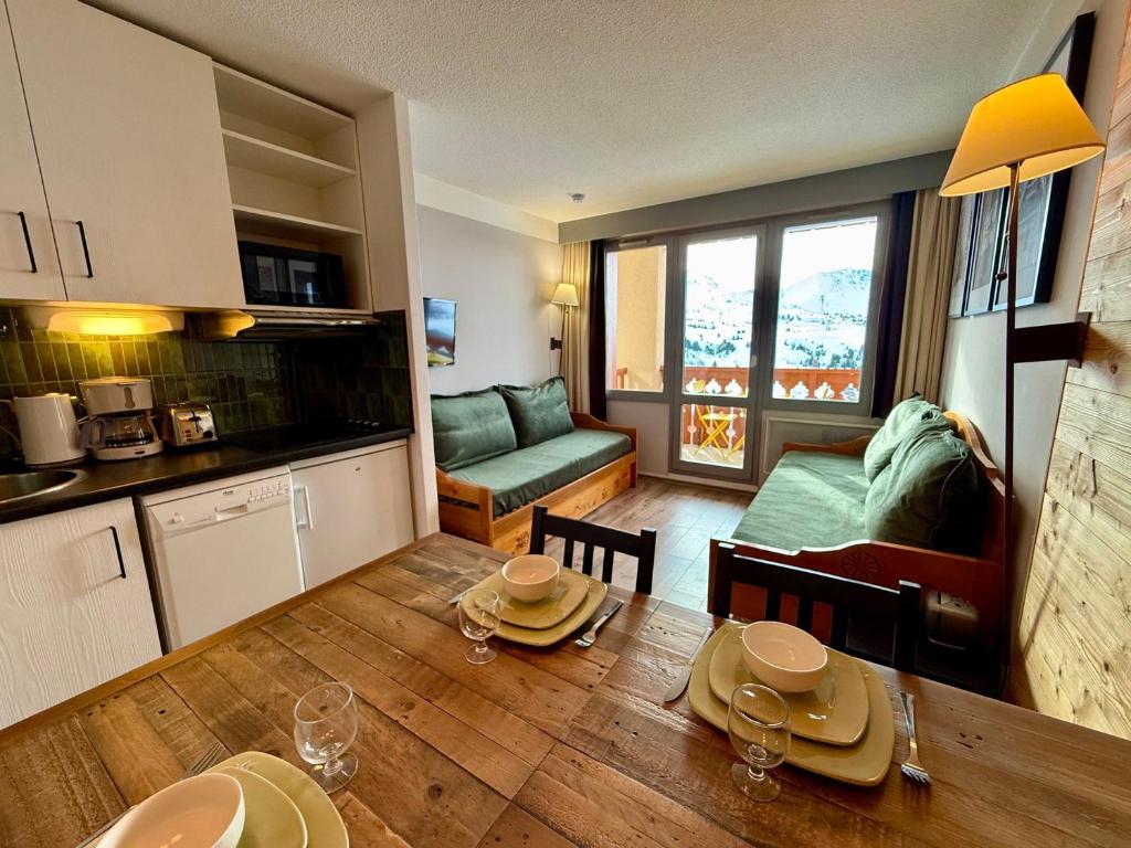Appartement rénové accès pistes 5 pers.