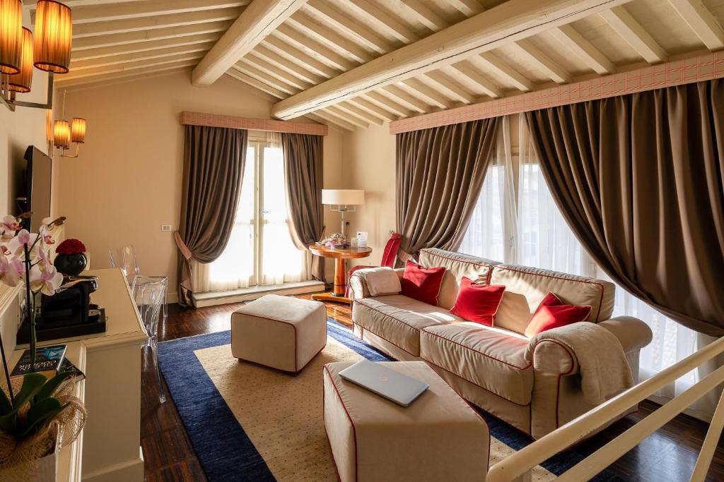 Posezení v ubytování Hotel Patria