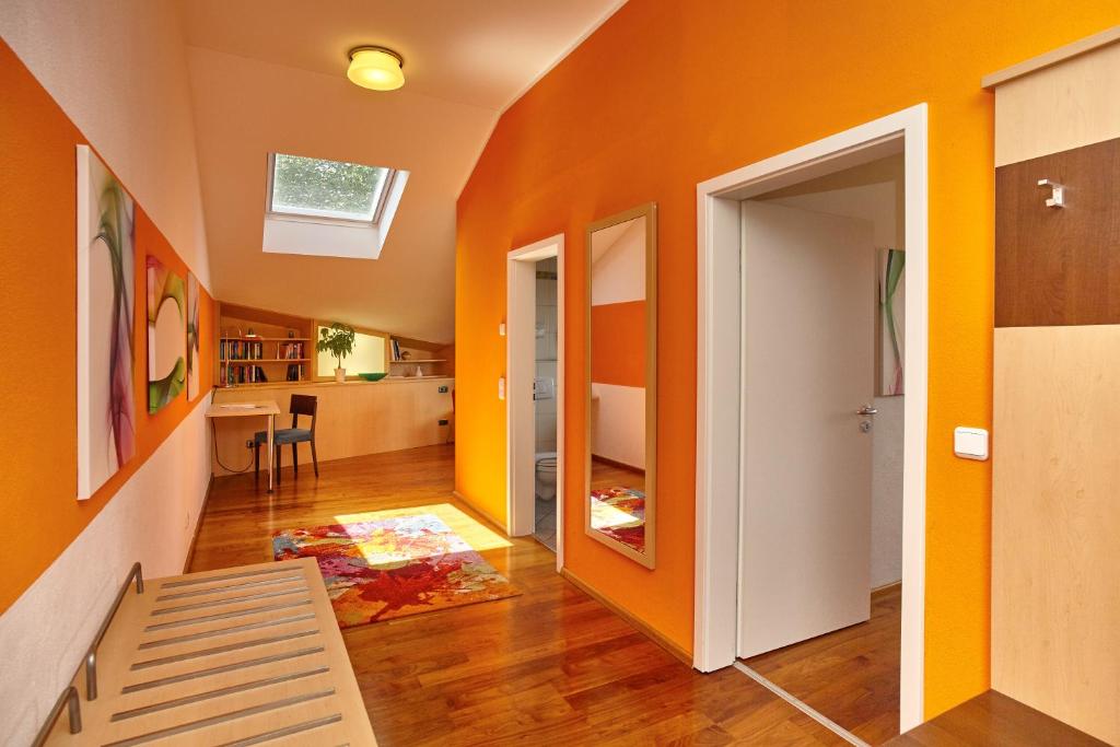 Kuchyň nebo kuchyňský kout v ubytování Hotel Schloss Berg