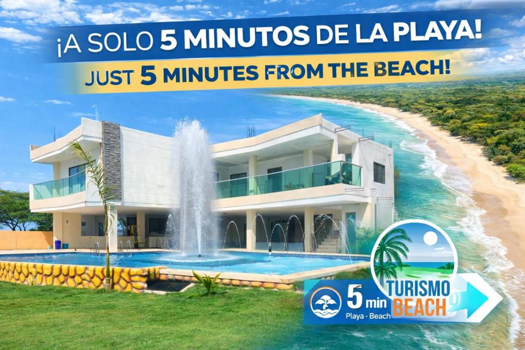 a villa minutes from the beach at Special Life Beach in Tubará