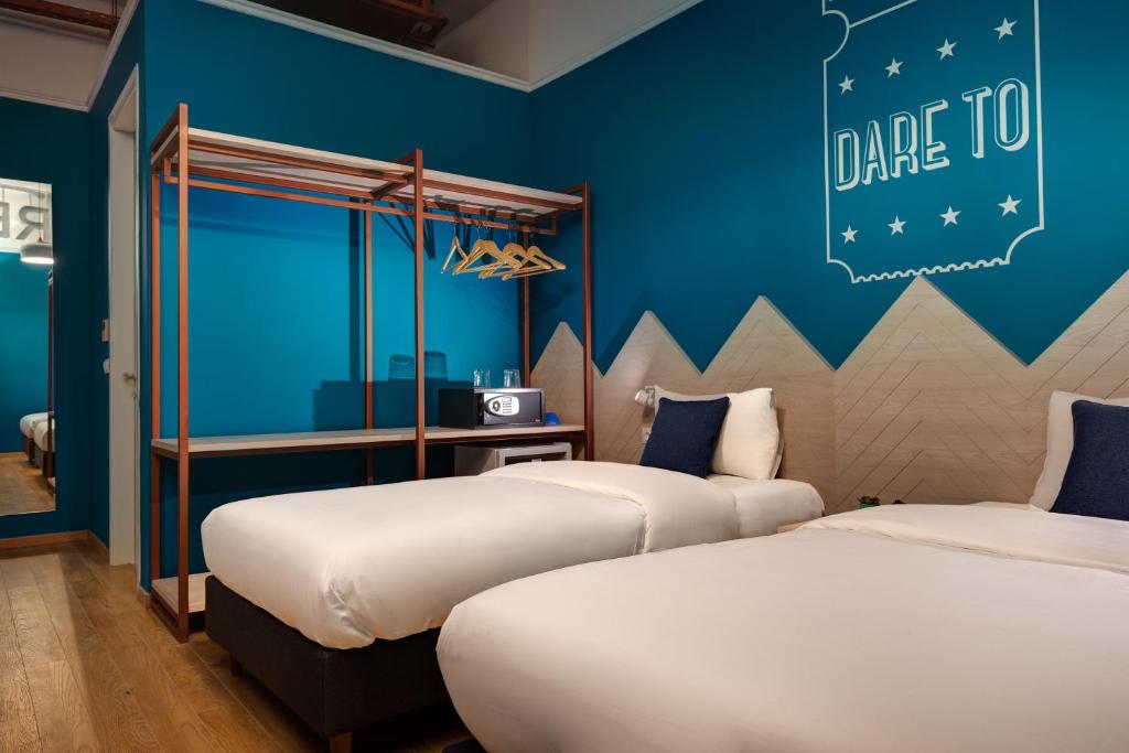 Colors Urban Hotel Thessaloniki - Salle Double Interne Moyenne