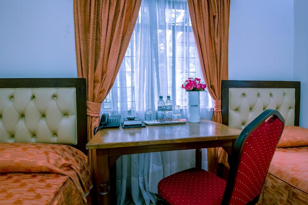 Posezení v ubytování Chak Guesthouse & Conference Center
