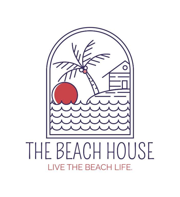 an illustration of the beach house with palm trees and the ocean at The Beach House in Cochin