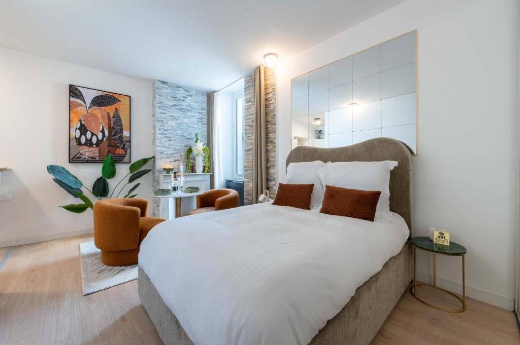 Studio design au centre de Cannes proche Croisette climatisé