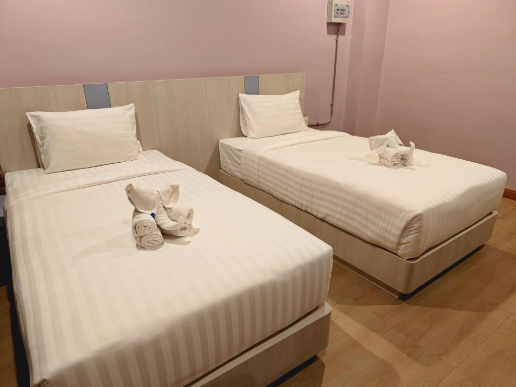 TK Thongrak Apartment - Chambre Lits Jumeaux Avec Balcon