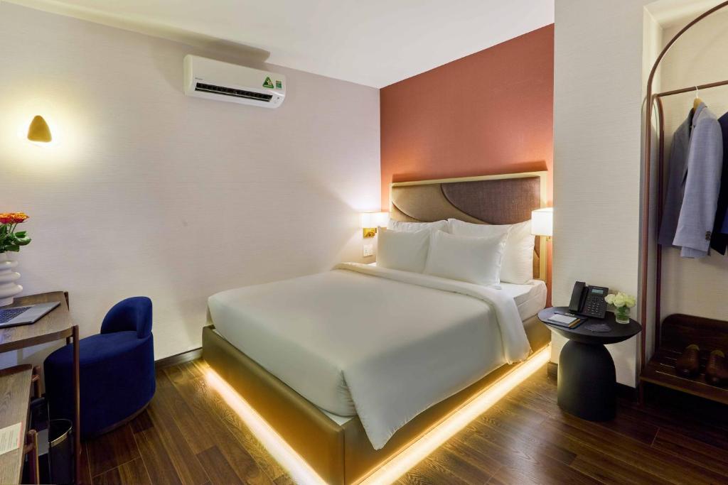 Phòng Deluxe Giường Đôi Không Có Cửa Sổ