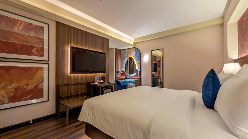 Phòng Deluxe Giường Đôi Không Có Cửa Sổ