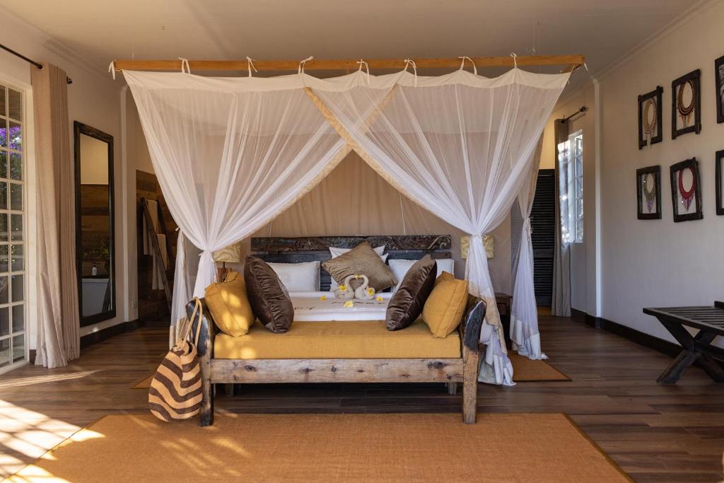 Zona d'estar a Olerai Lodge