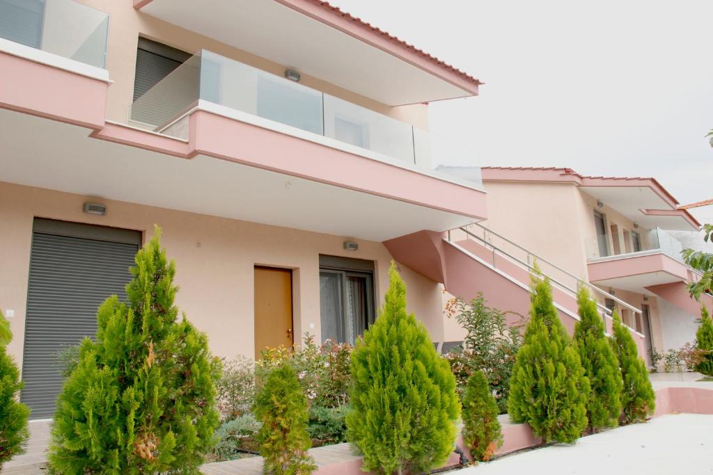 Budynek, w którym mieści się apartament