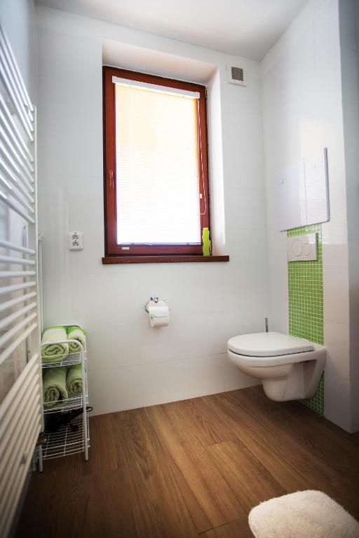 Koupelna v ubytování Vendelin Apartmany