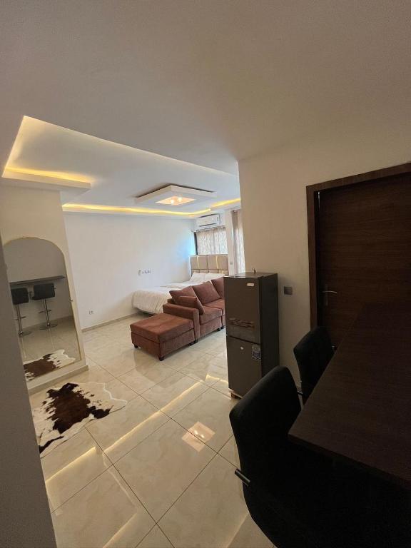 Postel nebo postele na pokoji v ubytování Residence Nelo