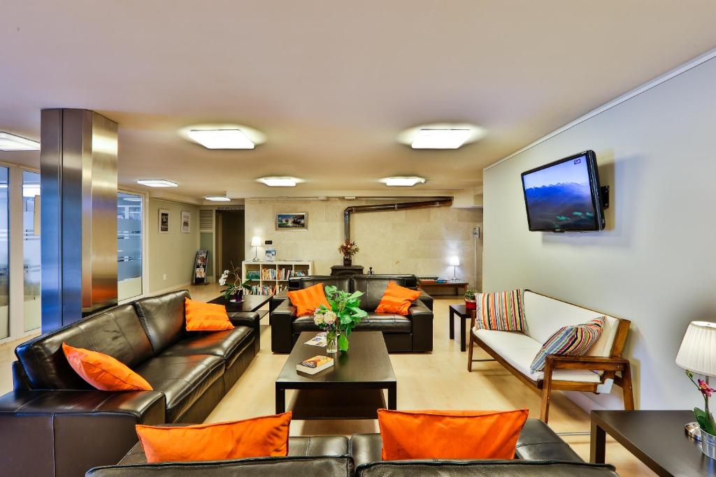 Posezení v ubytování Apartamentos Mundaka