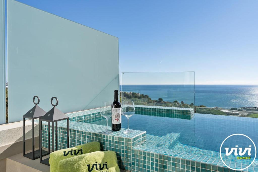 ViVi Homes - Villa Huracan, private pool, sea view, terrace