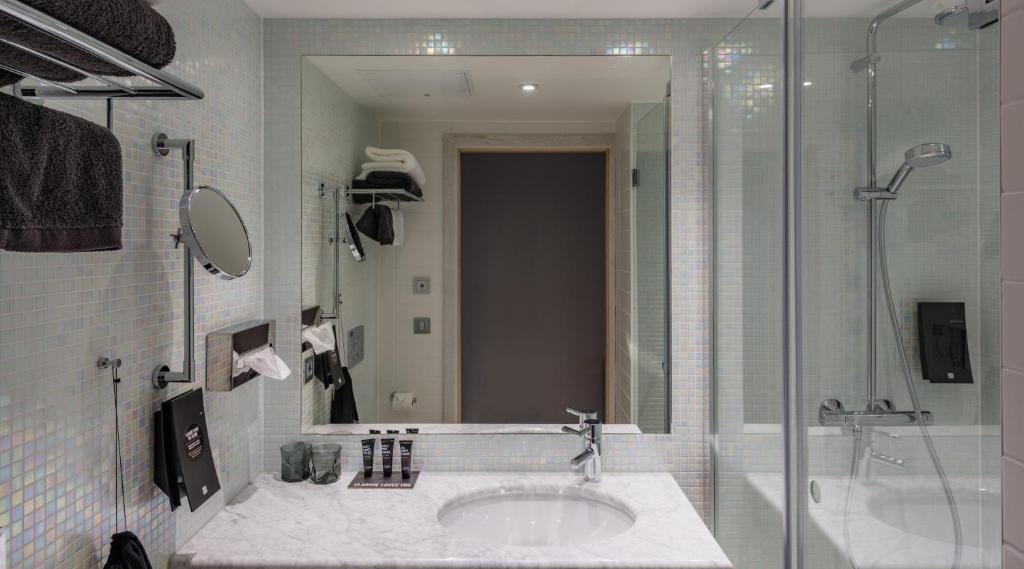 Koupelna v ubytování Clarion Hotel Helsinki