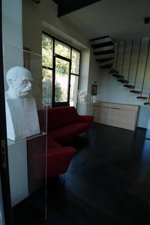 Posezení v ubytování Casa Brenna Tosatto Art Experience