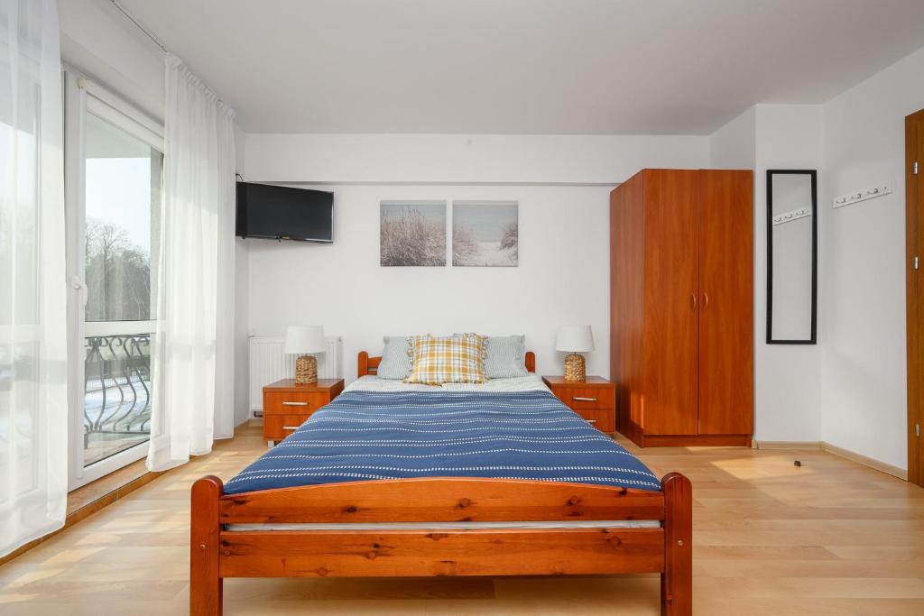 Pokoje Gościnne Sztorm nad morzem w Darłówku - Triple Room With Balcony