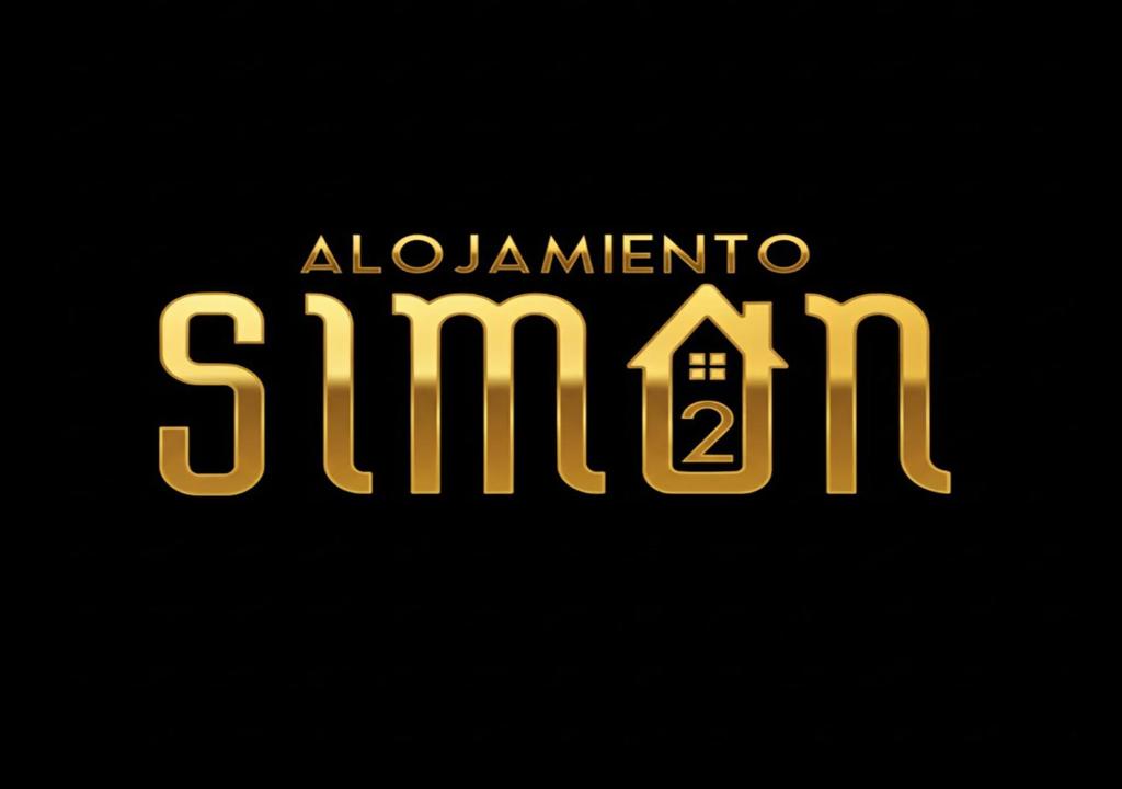 a sign that reads alohaaminoimaruimaru with a house in the middle at Alojamiento Simón 2 in Murcia