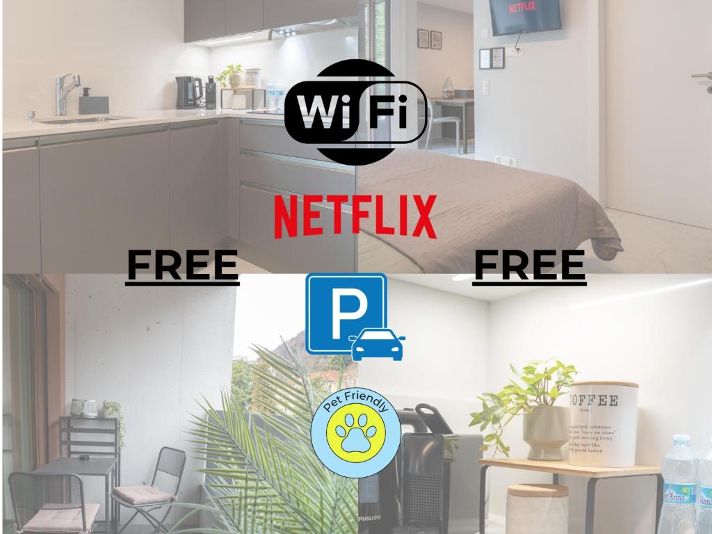 LOCARNO Center - Free parking, Netflix and Wi-Fi