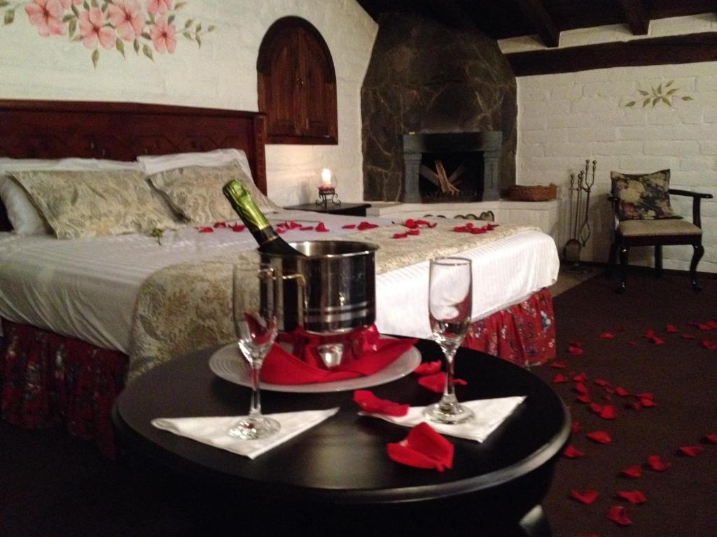 Nápoje v ubytování Hotel y Hosteria Natabuela