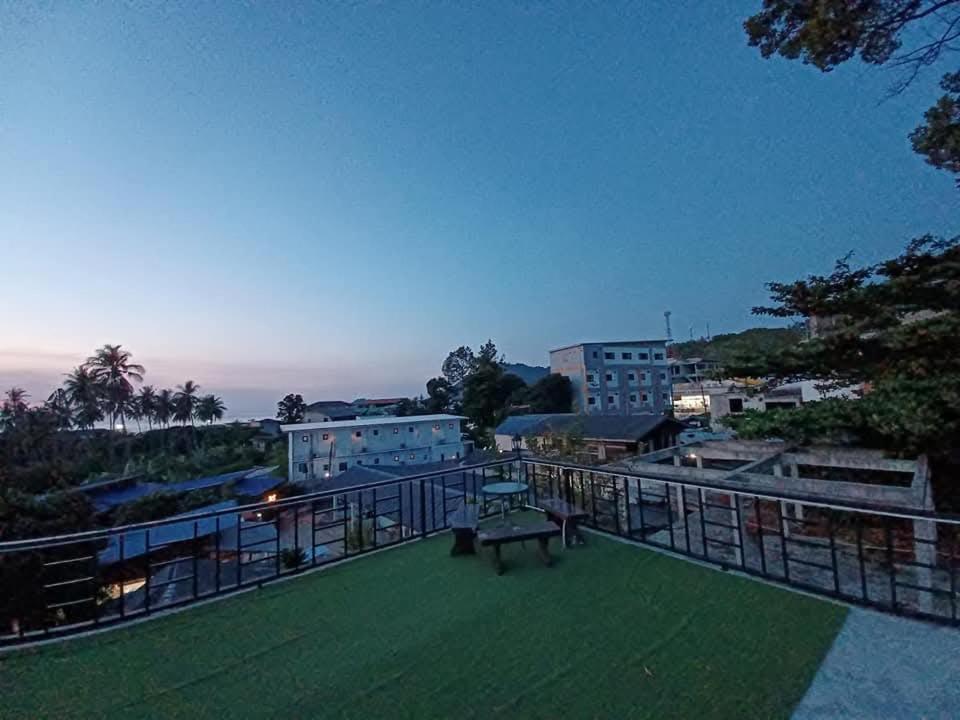 a view from the balcony of a building at Myhomevillage in Ko Tao