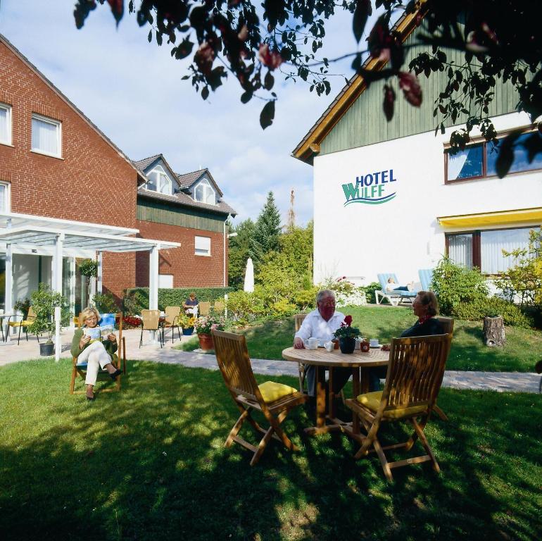 Zahrada ubytování Hotel Wulff