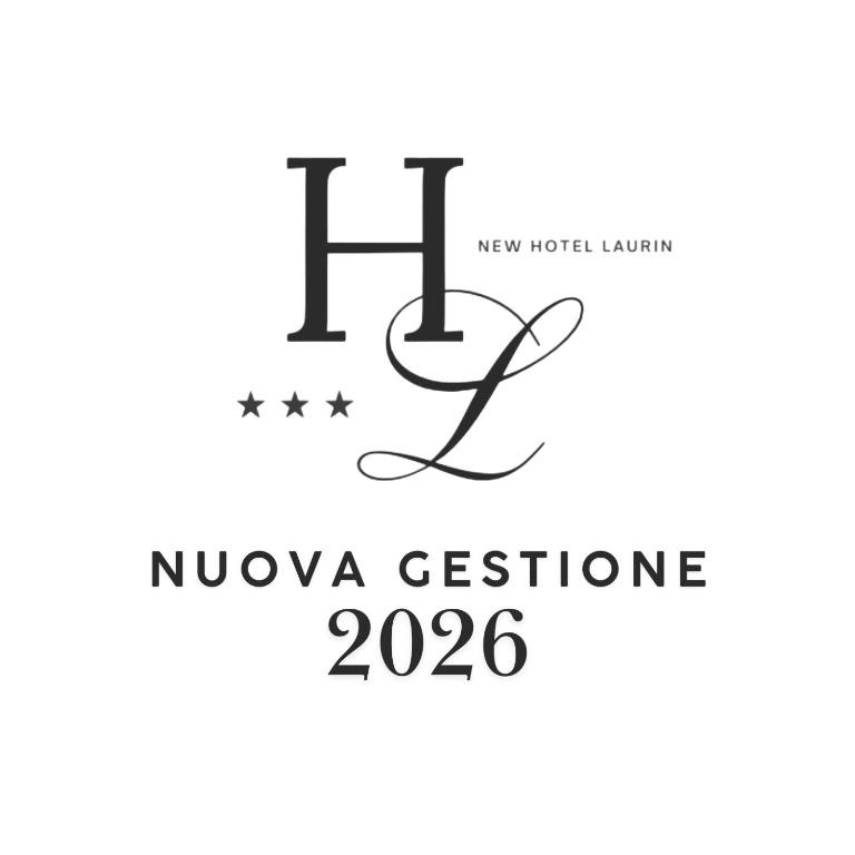 a logo for a new hotel lobby in nokiaorescence at Hotel Laurin in Lido di Camaiore