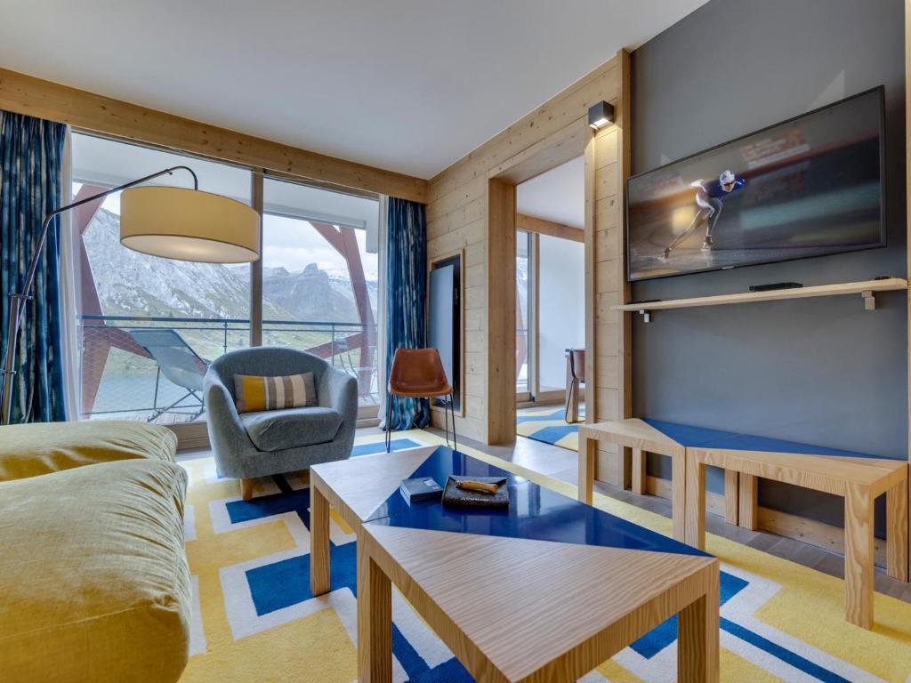 Appartement spacieux 5 pièces avec vue sur le Lac de Tignes