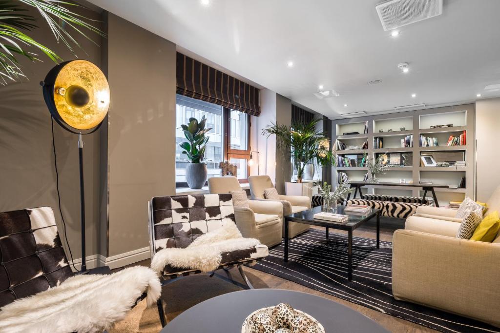 Zona d'estar a Hotel Fabian