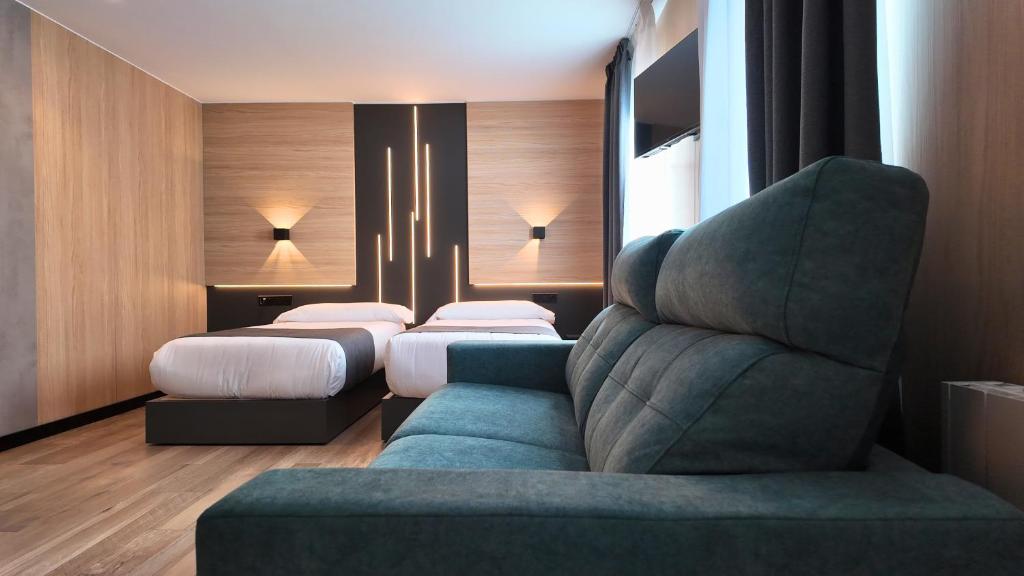 Hotel Focus में एक कमरे में एक या कई बेड